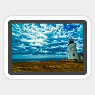 Pemaquid Point Light Sticker